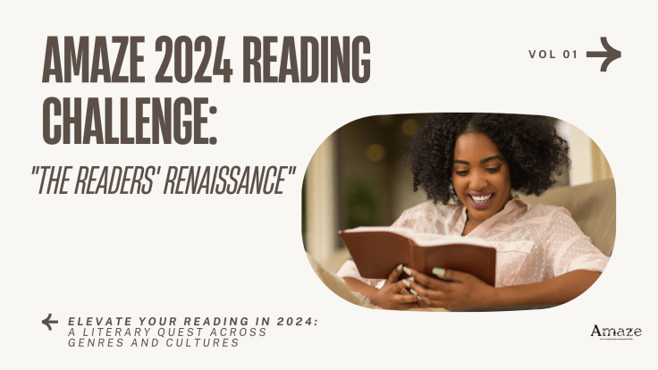 AMAZE 2024 Reading Challenge: “The Readers’ Renaissance”